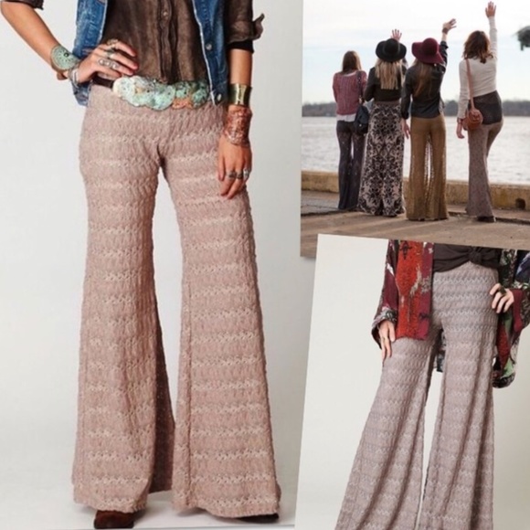 Free People Pants - 🎉SALE🔥 Free People Extreme Knit Flare Pants